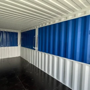 Alternative view of CONTENEDOR DE BAR AZUL DE 20 PIES