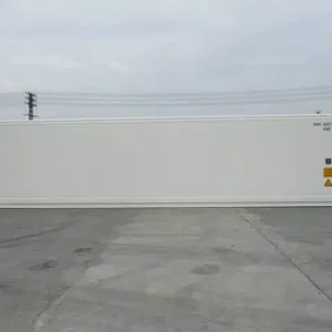 Nuevo contenedor refrigerado de 40 pies de altura.