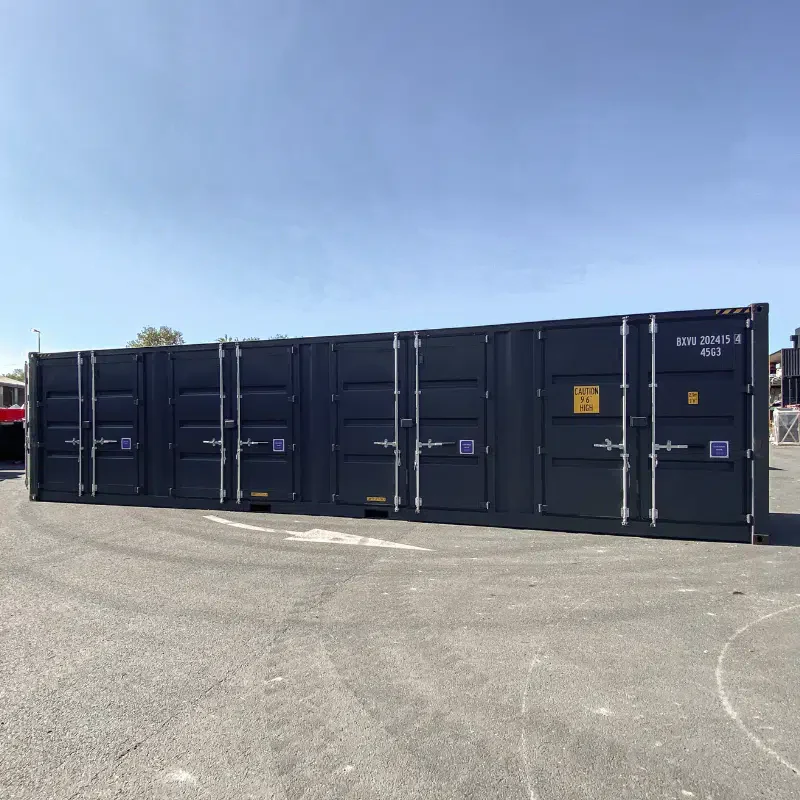CONTENEDOR MARITIMO DE 40 PIES CON 4 PUERTAS LATERALES - NUEVO