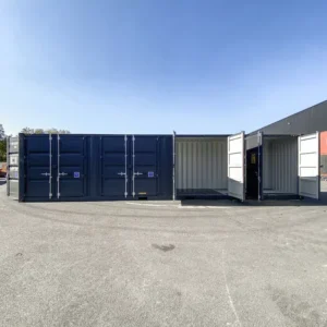 Alternative view of CONTENEDOR MARITIMO DE 40 PIES CON 4 PUERTAS LATERALES - NUEVO