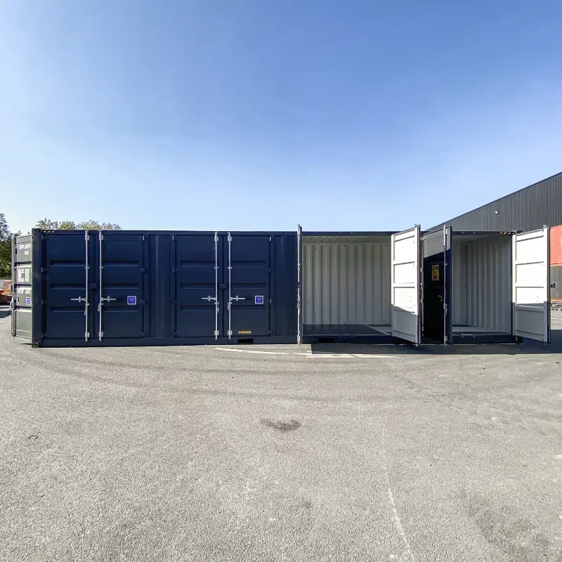 CONTENEDOR MARITIMO DE 40 PIES CON 4 PUERTAS LATERALES - NUEVO - Imagen 2