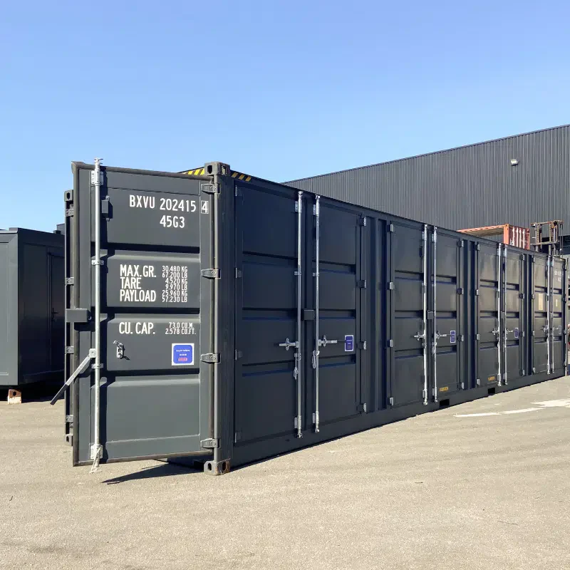 CONTENEDOR MARITIMO DE 40 PIES CON 4 PUERTAS LATERALES - NUEVO - Imagen 3